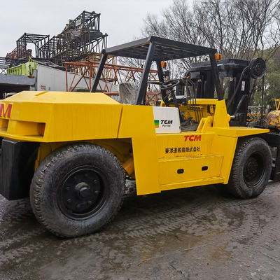 TCM FD100 10 Ton Diesel Forklift with 3m Lifting Height and 4.5m Fork Width in Shanghai