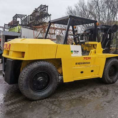 Routine Fork Width TCM FD100T 10 Ton Hydraulic Forklift Used Diesel Engine for Sal