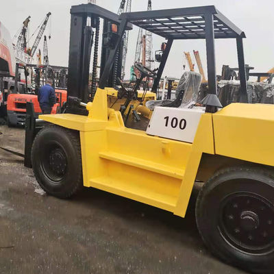 10 ton TCM Forklift fd100 in Shanghai Versatile for Food Beverage Applications