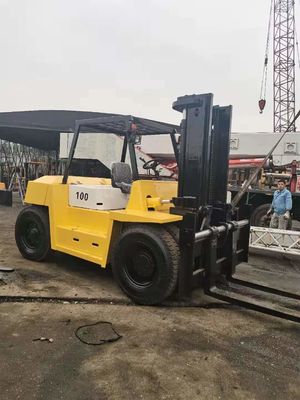 10 ton TCM Forklift fd100 in Shanghai Versatile for Food Beverage Applications