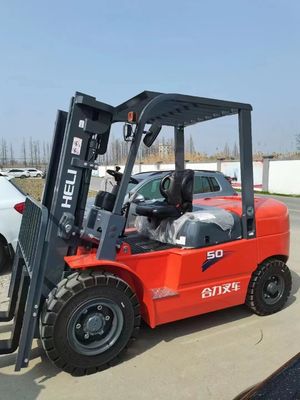 HELI 10Ton Diesel Forklift CPCD100 with Side Shift Fork Positioner in Shanghai Direct