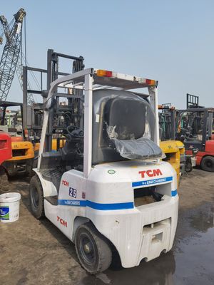 Home 2.5 Ton Used Japan TCM FD25 T3C Diesel Forklift for Retail Restaurant Industries