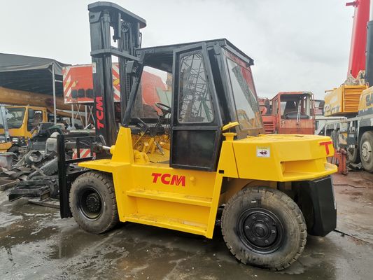 Used TCM FD70Z8 Forklift with Automatic Teeth and Diesel Engine Power Source in Shanghai