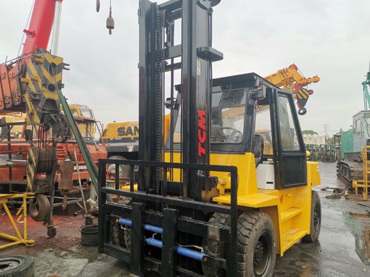 Used TCM FD70Z8 Forklift with Automatic Teeth and Diesel Engine Power Source in Shanghai