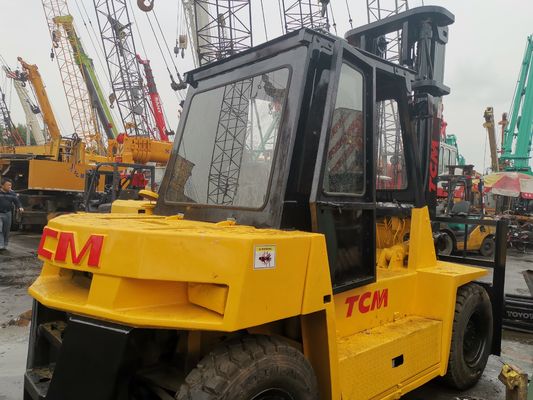 Used TCM FD70Z8 Forklift with Automatic Teeth and Diesel Engine Power Source in Shanghai