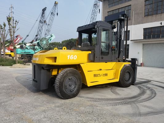 Komatsu FD160 16 Ton Diesel Forklift Secondhand Used Condition for Home Fork Width 1200mm