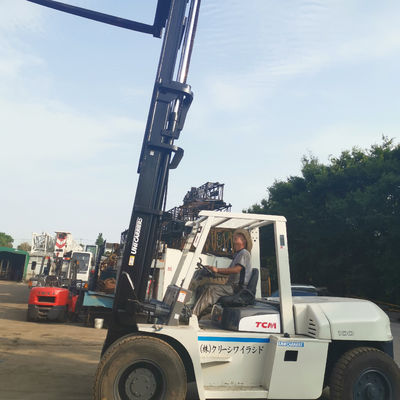 Secondhand TCM FD100 10Ton Diesel Forklift for Food Beverage Operations and Efficiency