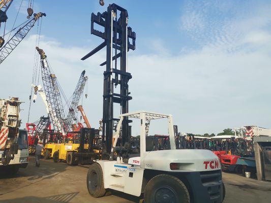 Secondhand TCM FD100 10Ton Diesel Forklift for Food Beverage Operations and Efficiency