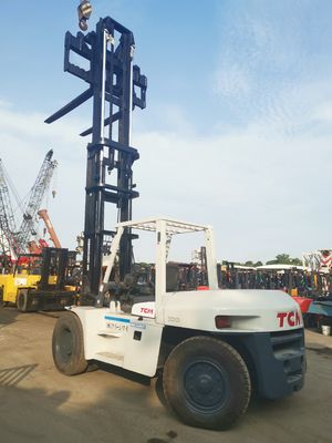 Secondhand TCM FD100 10Ton Diesel Forklift for Food Beverage Operations and Efficiency
