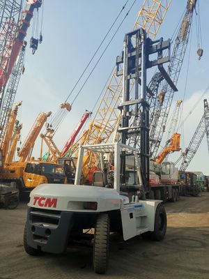 Secondhand TCM FD100 10Ton Diesel Forklift for Food Beverage Operations and Efficiency