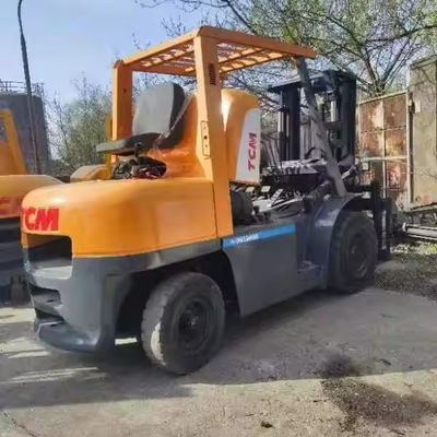 Used TCM 3 Ton 7 Ton 10 Ton 20 Ton Diesel Forklift Truck with Sideshift and Cylinder