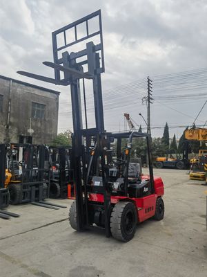 Excellent Condition Hangzhou A30 3 Ton Mini Diesel Forklift for Small Businesses