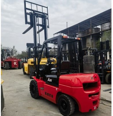 Excellent Condition Hangzhou A30 3 Ton Mini Diesel Forklift for Small Businesses