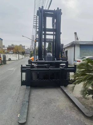 Weight KG 10000 kg Good Condition Tcm 10Ton Forklift FD100 Used Stacker Original Japan