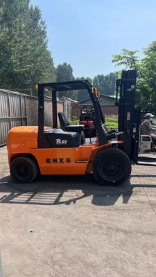 Hangcha R100 R30 Diesel Forklift 5000 kg for Warehouse Operations in Garment Shops