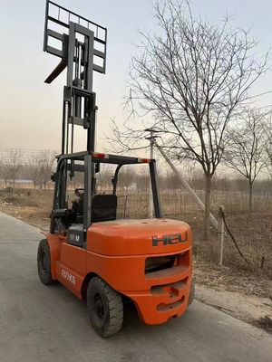 3-Stage Heli CPCD50 Used Forklift 5 Ton Capacity for Manufacturing Plant Cost Savings