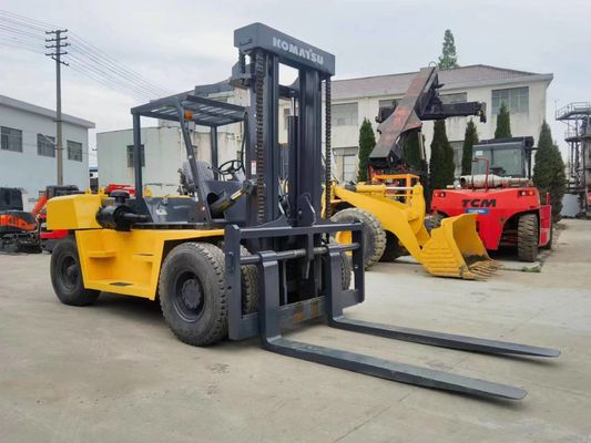 Top-rated Used 15 ton Komatsu forklift for your material handling needs