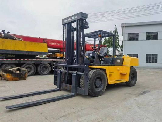 Top-rated Used 15 ton Komatsu forklift for your material handling needs