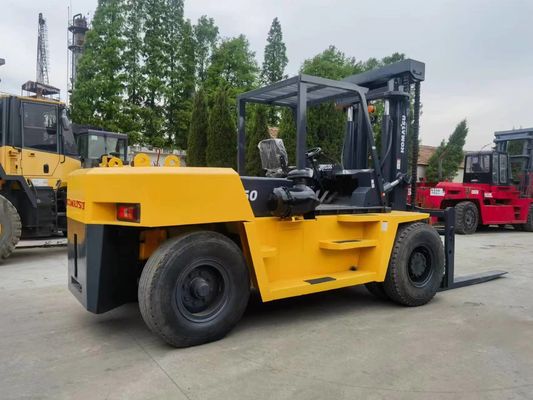 Top-rated Used 15 ton Komatsu forklift for your material handling needs