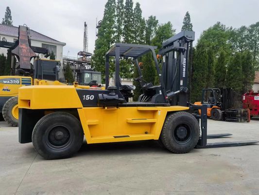 Top-rated Used 15 ton Komatsu forklift for your material handling needs