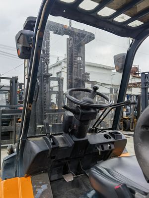 Garment Shop Must-Have 5 Ton Used Toyota Forklift with Japan Made Parts and Diesel Engine