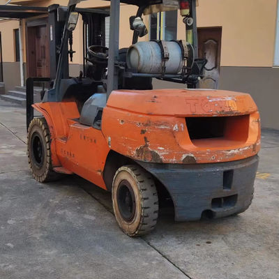 Used Toyota FD50 Forklift 5 Ton with 5000 KG Weight and Good Work in Good Condition