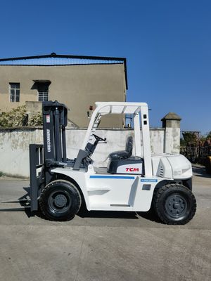 6 TONS 7 TONS Used TCM FD60 FD70 Forklift Truck in Good Condition for Diesel Fork Lift