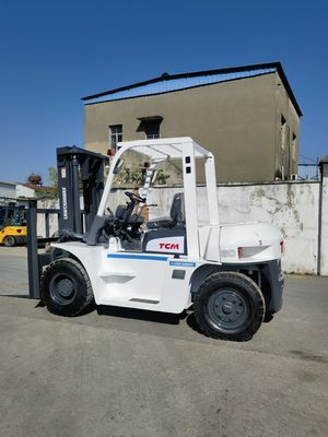6 TONS 7 TONS Used TCM FD60 FD70 Forklift Truck in Good Condition for Diesel Fork Lift