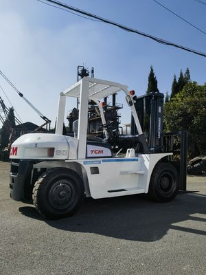 6 TONS 7 TONS Used TCM FD60 FD70 Forklift Truck in Good Condition for Diesel Fork Lift