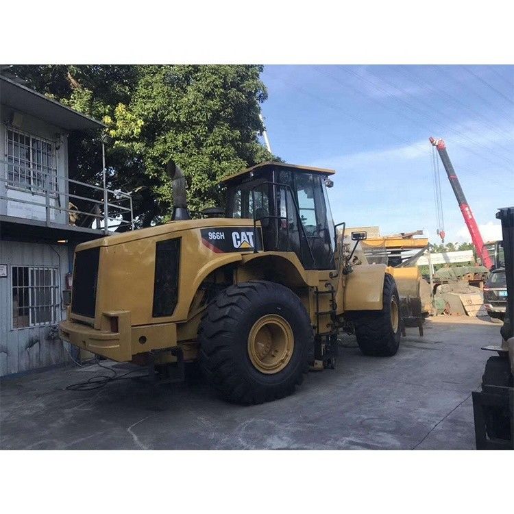 Working Hours Negotiation Used Cat 966H Wheel Loader for Lorry Loader in Longhua