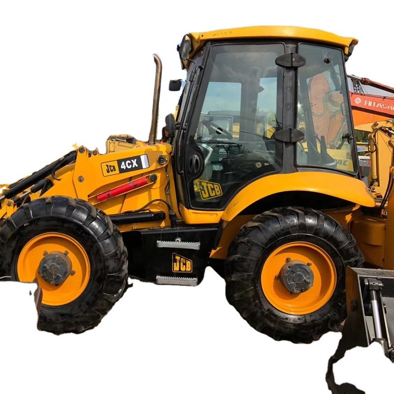 Second Hand JCB 4CX Backhoe Loader with Original Engine Used 3CX 4CX JCB Backhoe