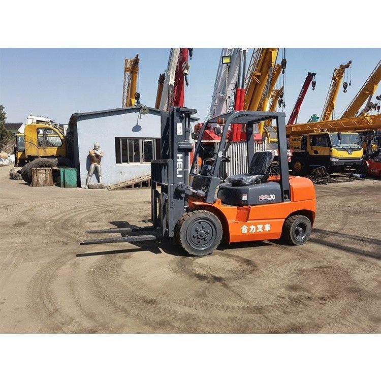 Food Shop Diesel Forklift Truck with Euro 3 Euro Engine HELI HECHA 3TON 3 Ton