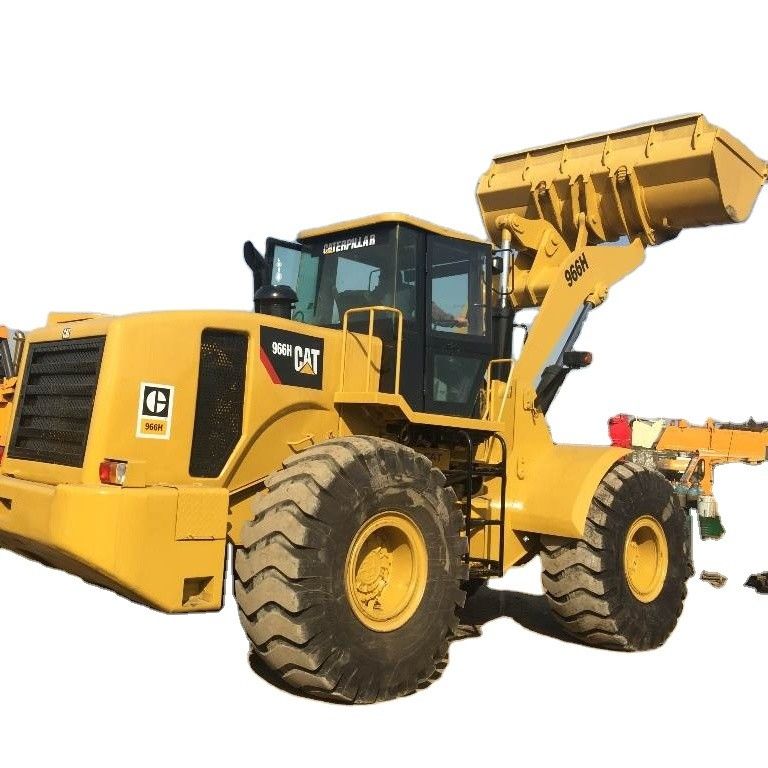 Second Hand CAT966H Front End Loader Original Engine Machine Weight 60000 150000 kg for Sell