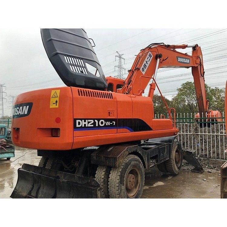 2020 Used Doosan DH210W-7 Excavators Wheel Excavators from Korea Original Doosan Engine