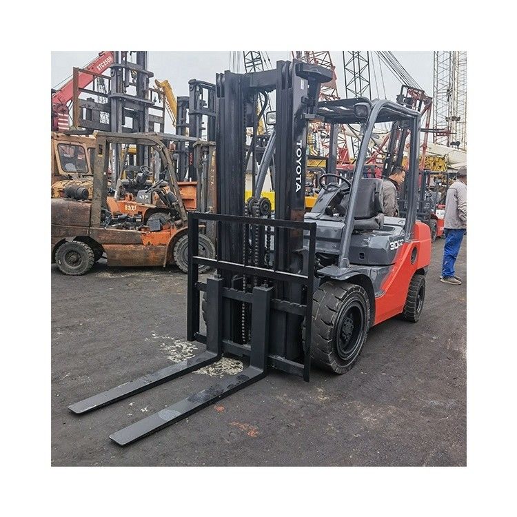 Manufacture 3.5 Ton Diesel Forklift with Semi Lifter Pallet Truck and Routine Fork Width