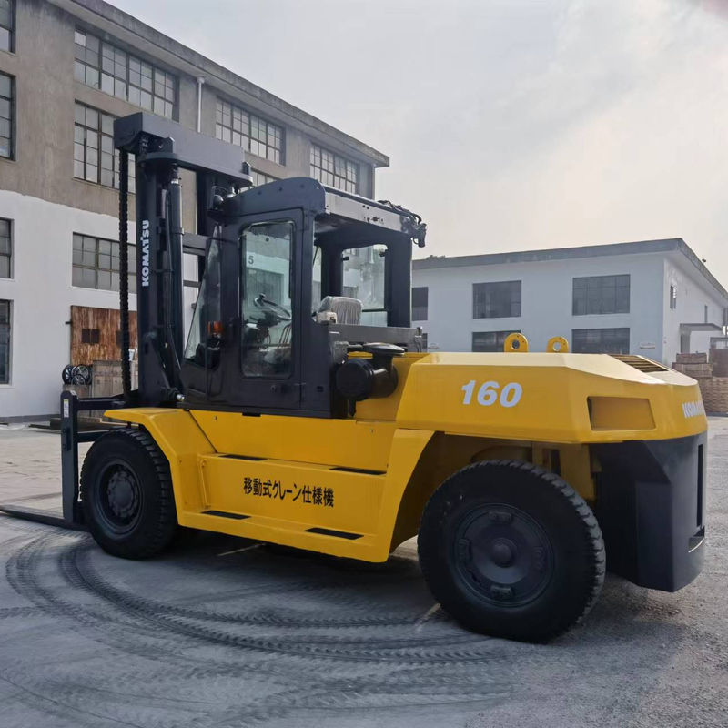 Top- Second Hand Komatsu FD160 with Diesel Engine Power Source and 1150mm Fork Length