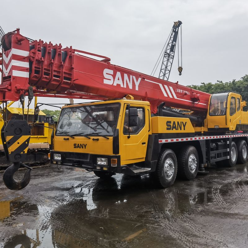 Original 50 Ton Sany QY50 Second-hand Truck Crane 57m Mobile Construction Machinery