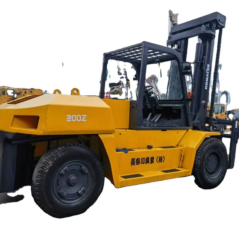 Komatsu 100% Japan Original FD200 20 Ton Second Hand Forklift with Fork Width of 550mm