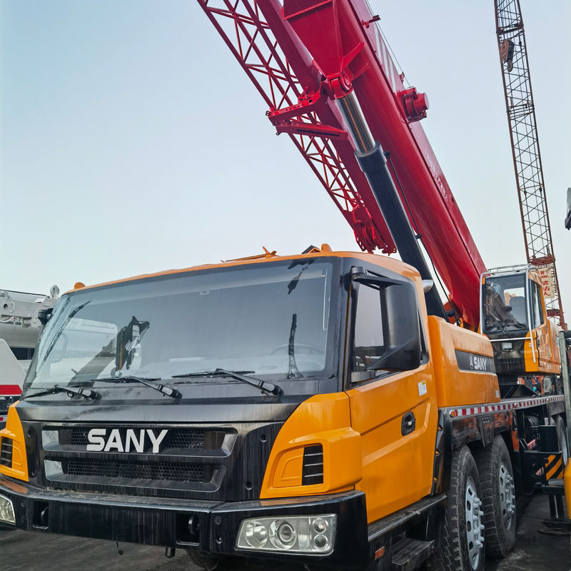 SANY STC800 80 Ton Mobile Car Crane Used Construction Machine All Terrain Mobile Crane