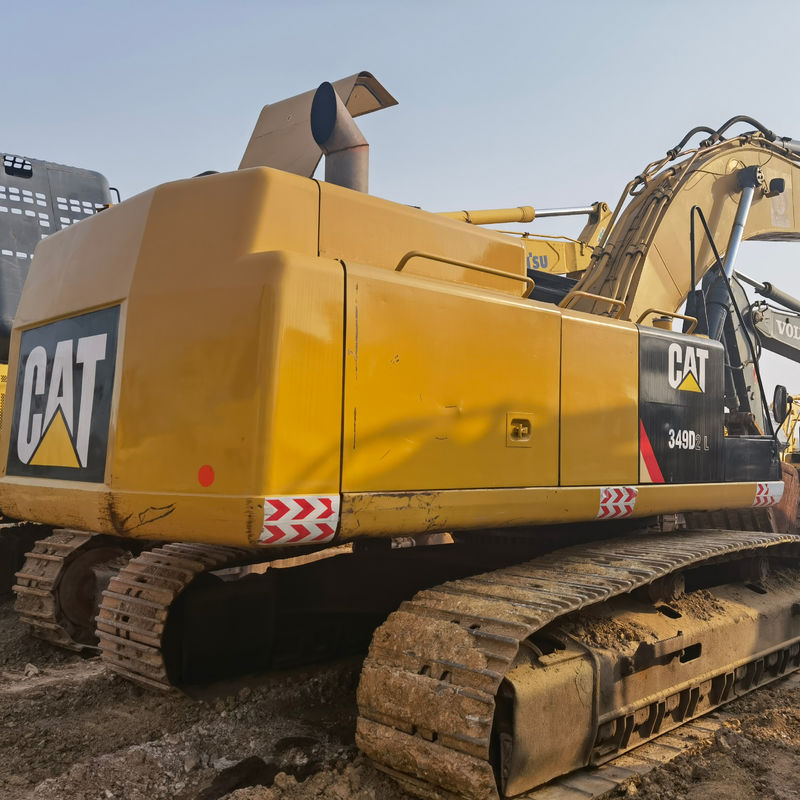 1.2M³ Bucket Capacity Original Hydraulic Cylinder CAT 349D Excavator for Construction