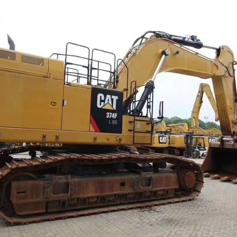 74000 KG CAT 374F Earth Moving Excavator Machine Used Excavator for Construction Work