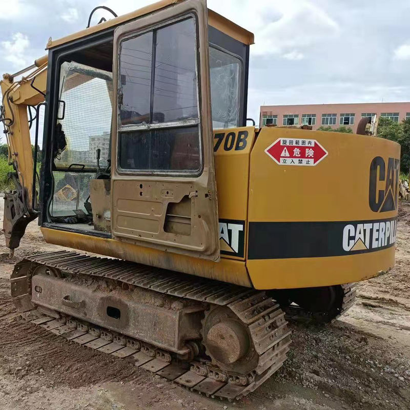 Used CAT E70B Excavator 7TON Operating Weight in Shanghai Suitable for Any Terrain