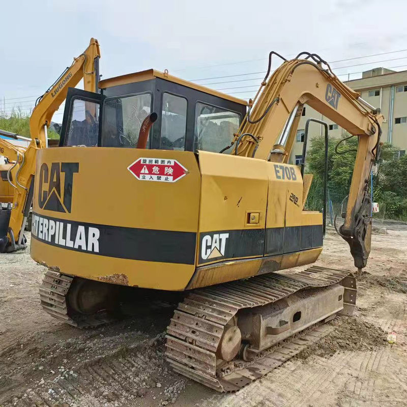 Mini Caterpillar Earth-moving Machinery Used CAT E70B Tracked Excavator for in 2020