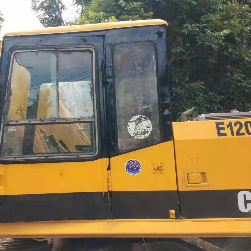 Japan Made Caterpillar E120B Excavator Original Hydraulic Cylinder 12000 KG Machine Weight