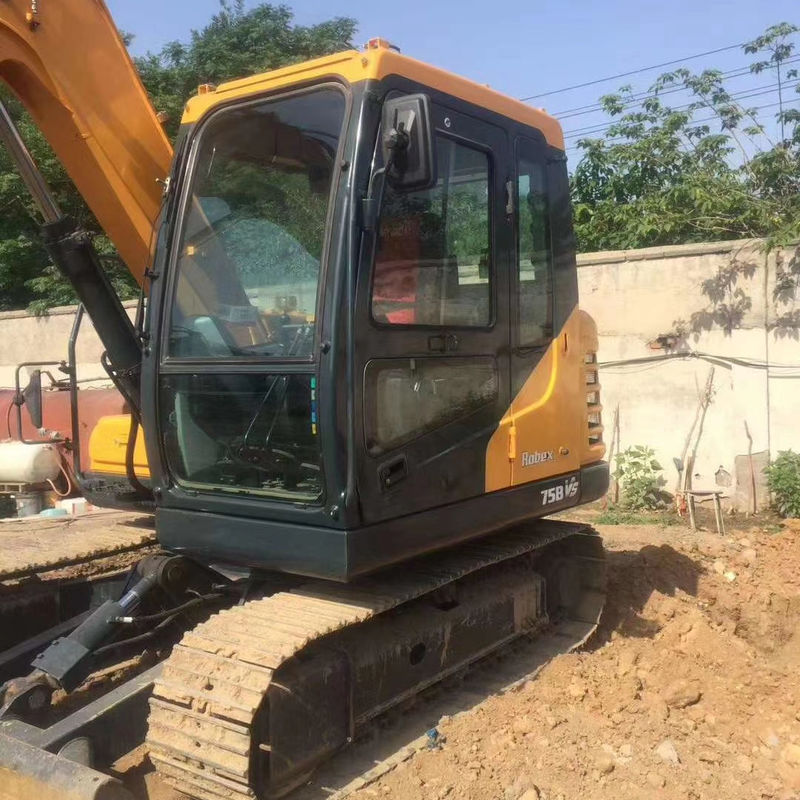 4m3 Bucket Capacity Boutique HYUNDAI 75 Crawler Excavator Used Construction Machinery