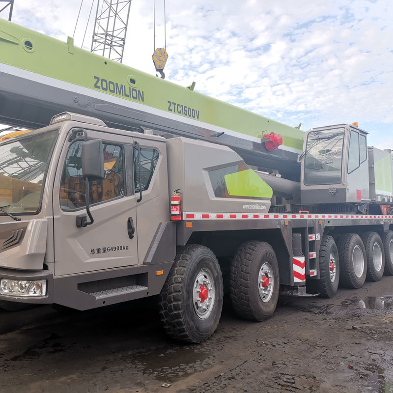 Made ZTC1500 150 Ton Heavy Trailer Telescopic Truck Crane with Max. Lifting Height 42m