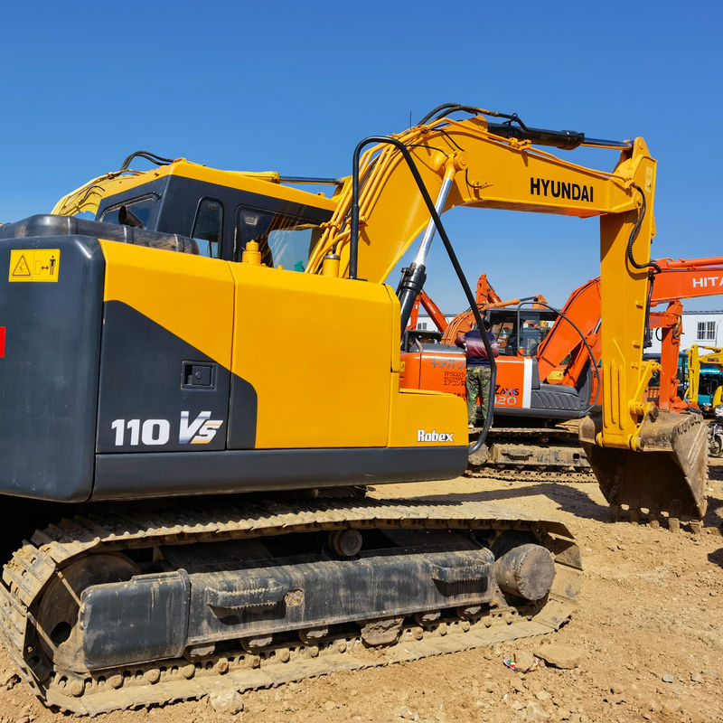 Original Hyundai 110 Excavator 11ton Crawler Excavator in Shanghai Made in Korea