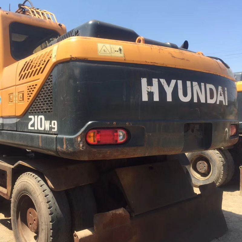15TON Used Hyundai 210-9 Wheel Excavator with 4m3 Bucket Capacity Customer's Choice