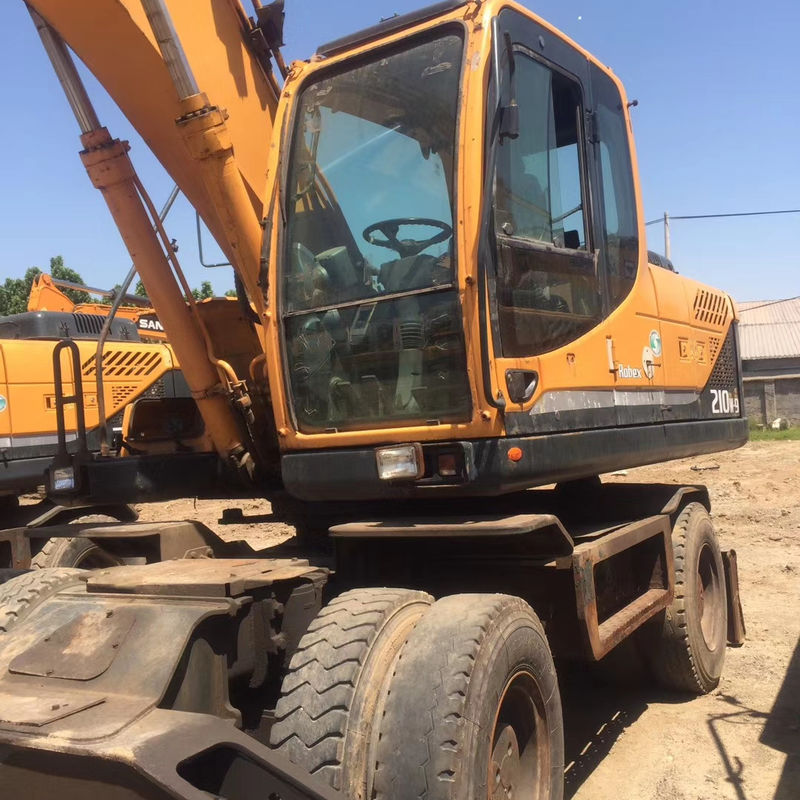 Working hours 0-2000 Excavator HYUNDAI 210-9 210W-9 Construction Earth Moving Machine