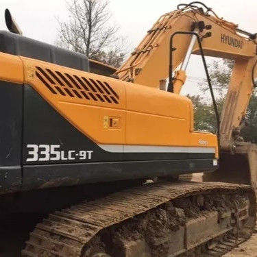 Secondhand Hyundai 335LC-9 Excavator 4m3 Bucket Capacity and Original Hydraulic Valve